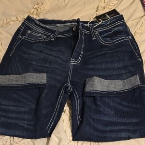 Stylish Denim Capris